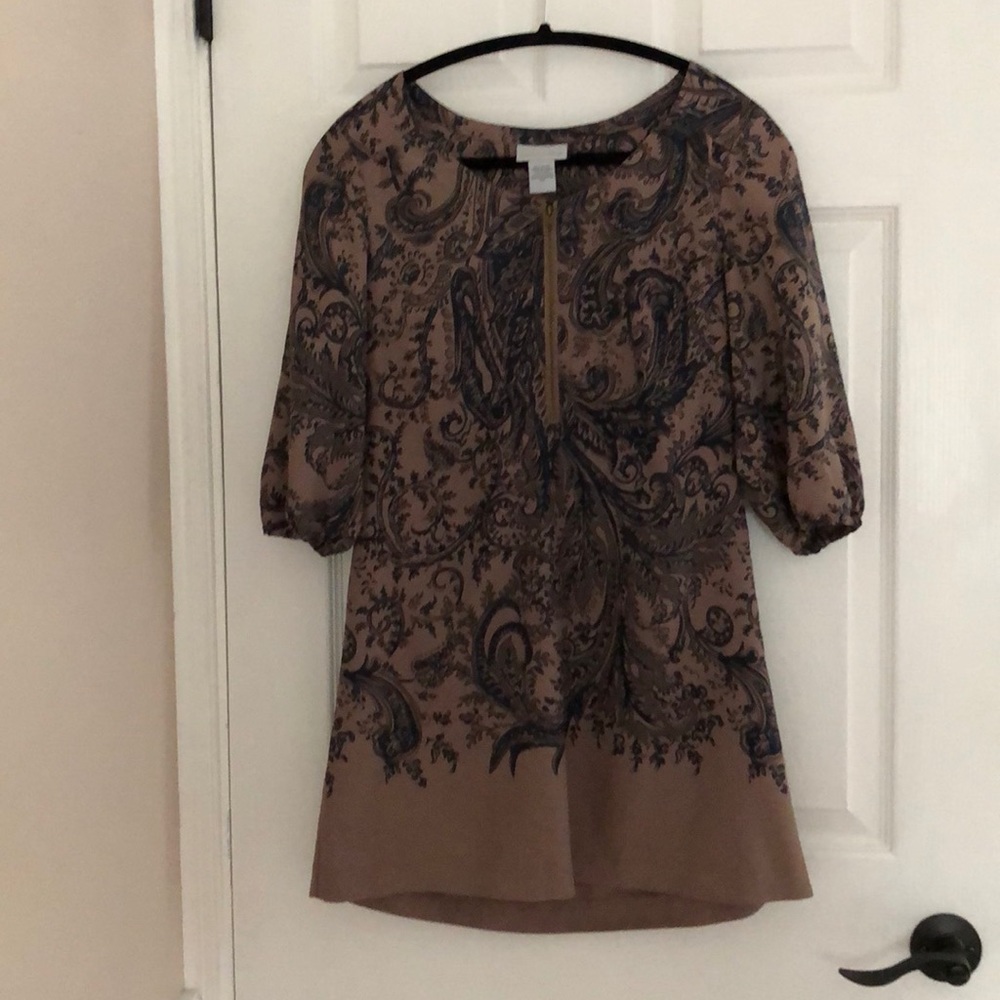 Soft surroundings tunic blouse
